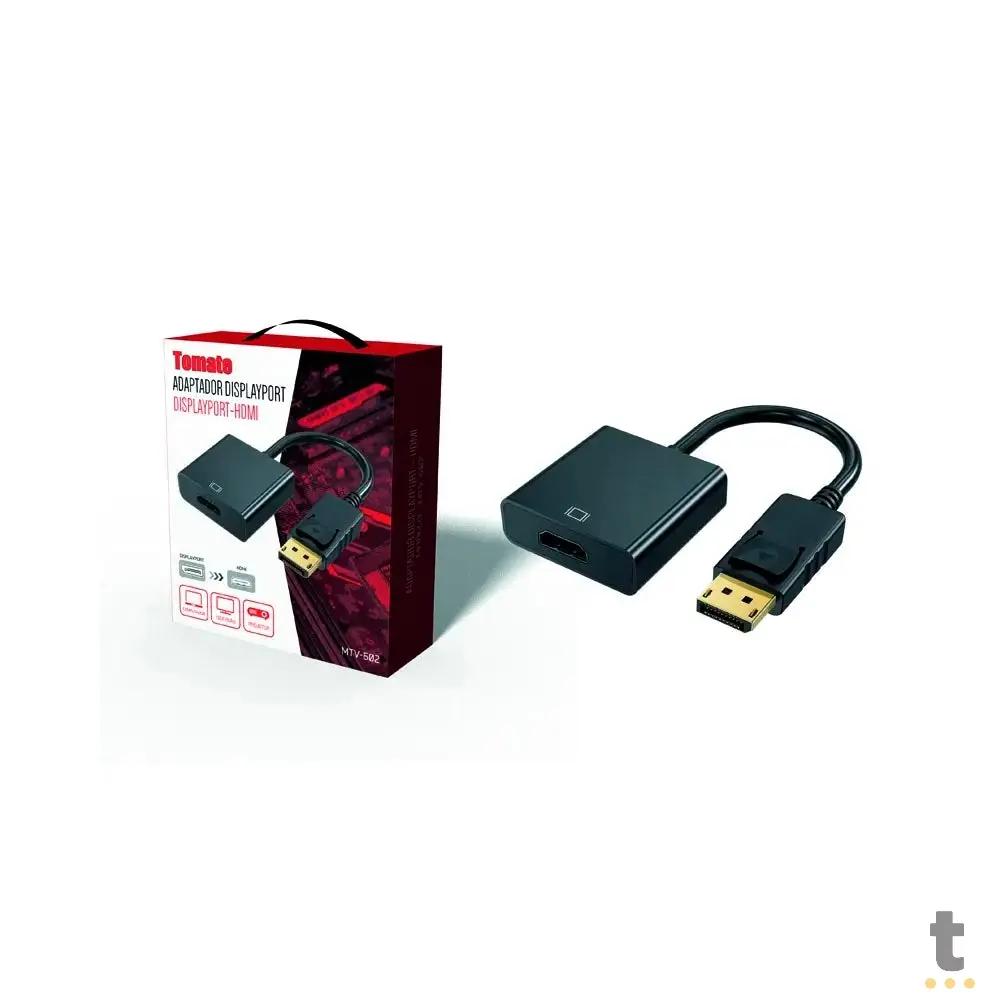 Adaptador Conversor Displayport Macho Para Hdmi Fêmea Tomate - MTV-602 Truedata